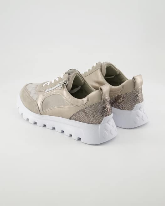 Waldläufer H-Ajala Schnürschuhe in Beige
