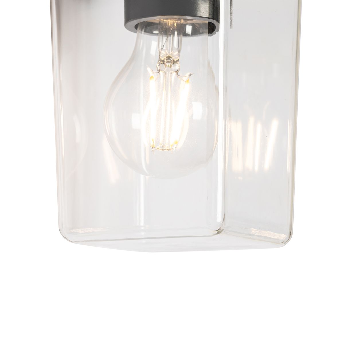 Moderne buiten wandlamp zwart IP54 - Chimay