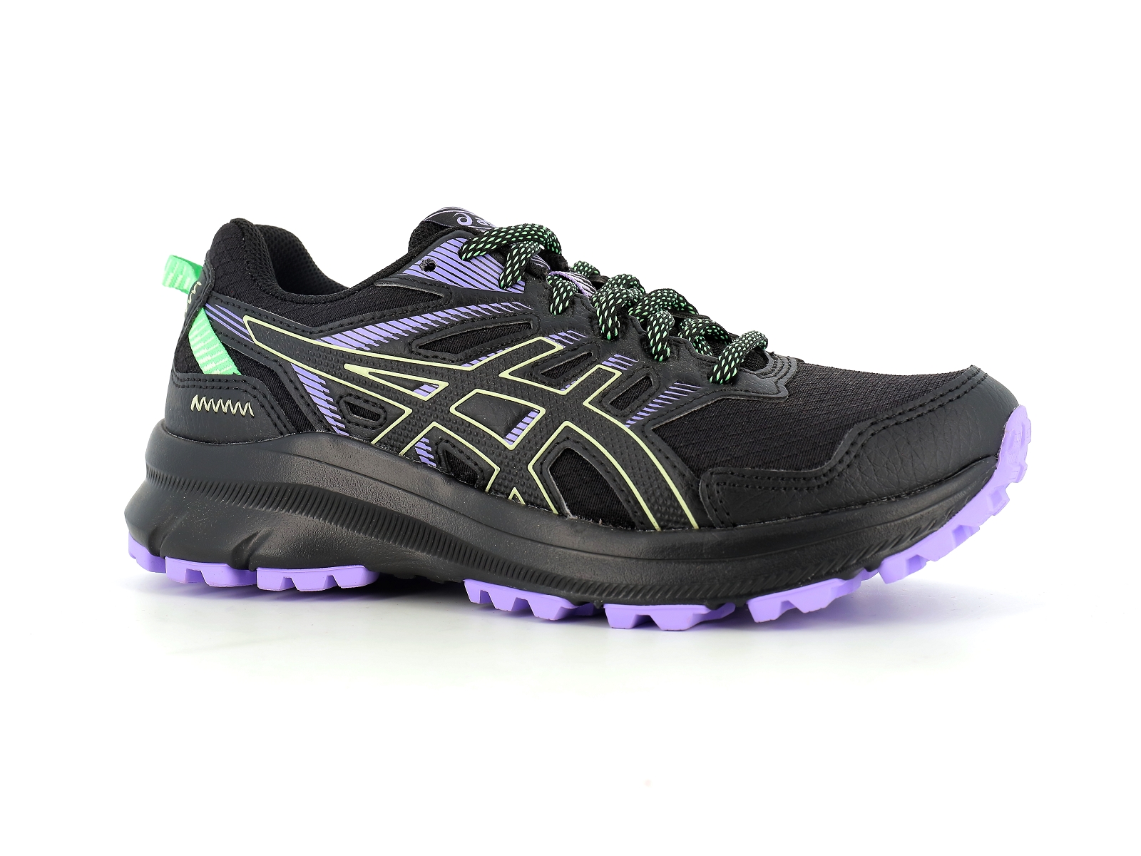 Asics-1012B039 Matières combinées Noir Rose