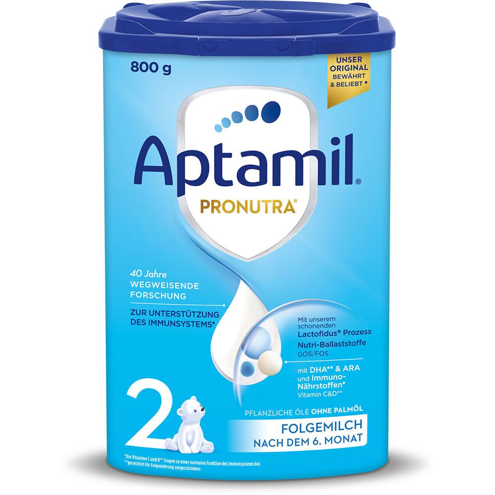 Aptamil® Pronutra 2 Folgemilch ab dem 6. Monat