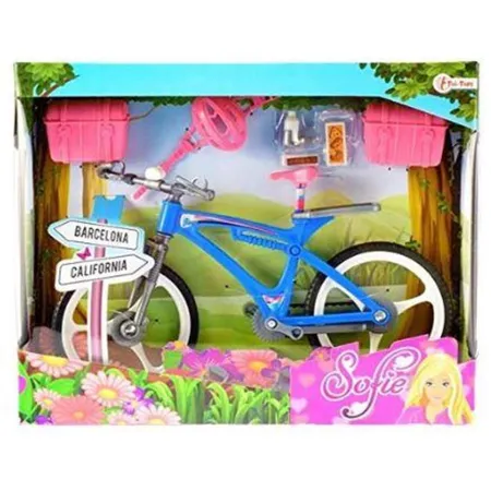 Toi-Toys Sofie Puppenfahrrad, 1 Stück, sortiert