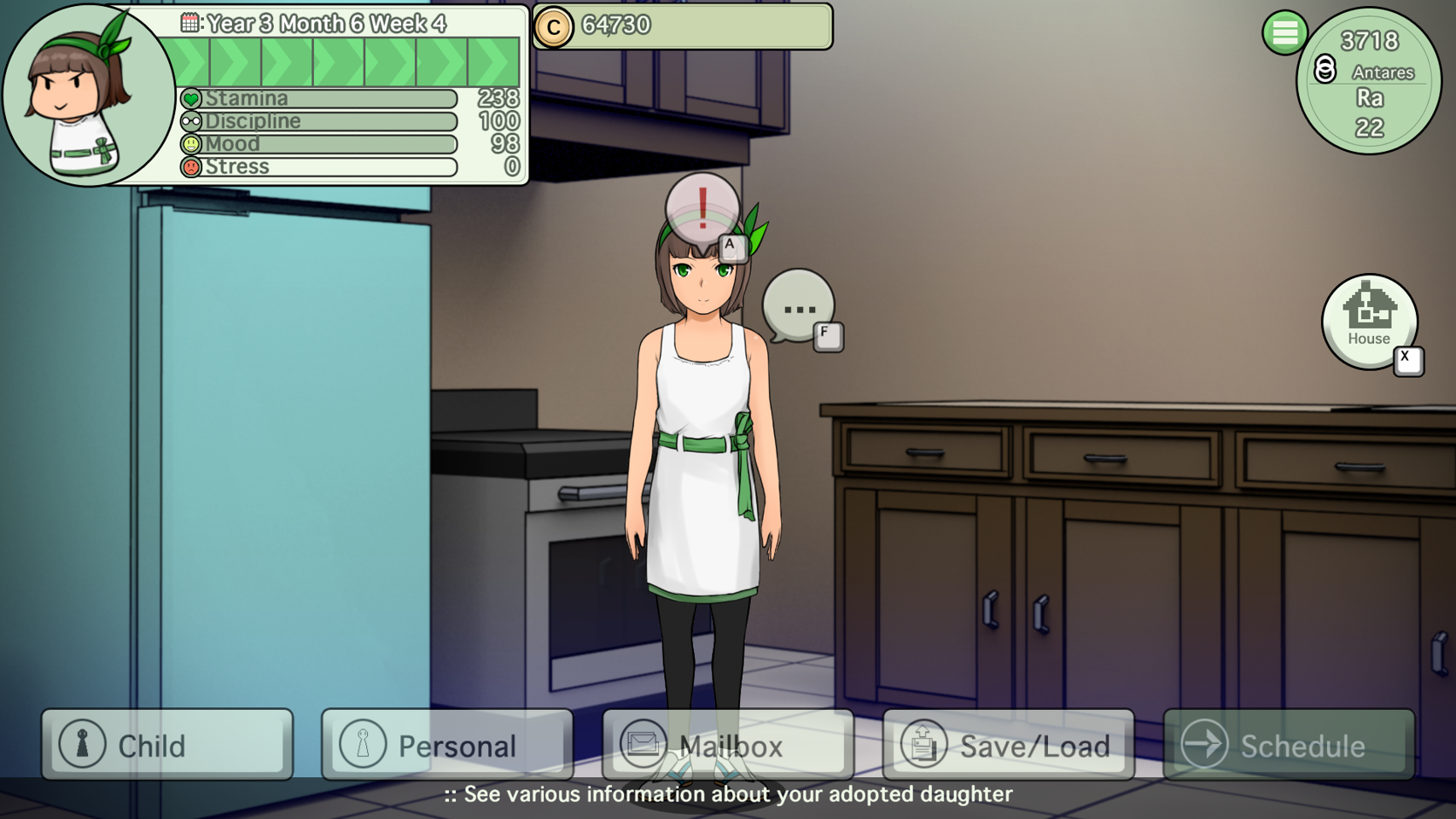 Ciel Fledge: A Daughter Raising Simulator- PC
