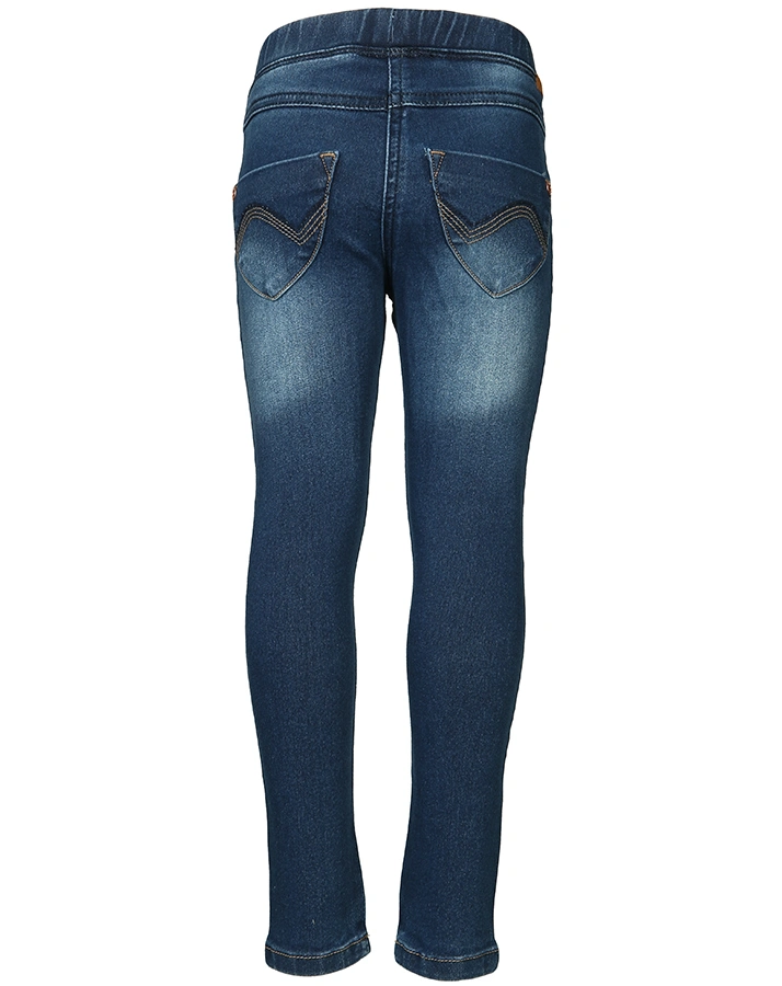 Jeggings POWER STRETCH Slim Fit in blue denim