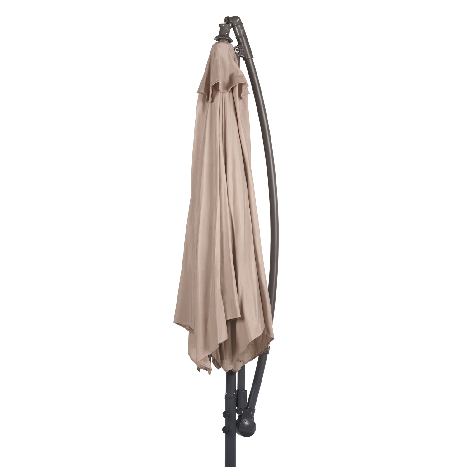 Lifetime Garden Ø300 cm zweefparasol met voet - Taupe