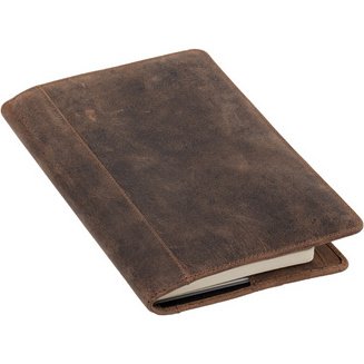 Housse en cuir PERKINS, en cuir, marron