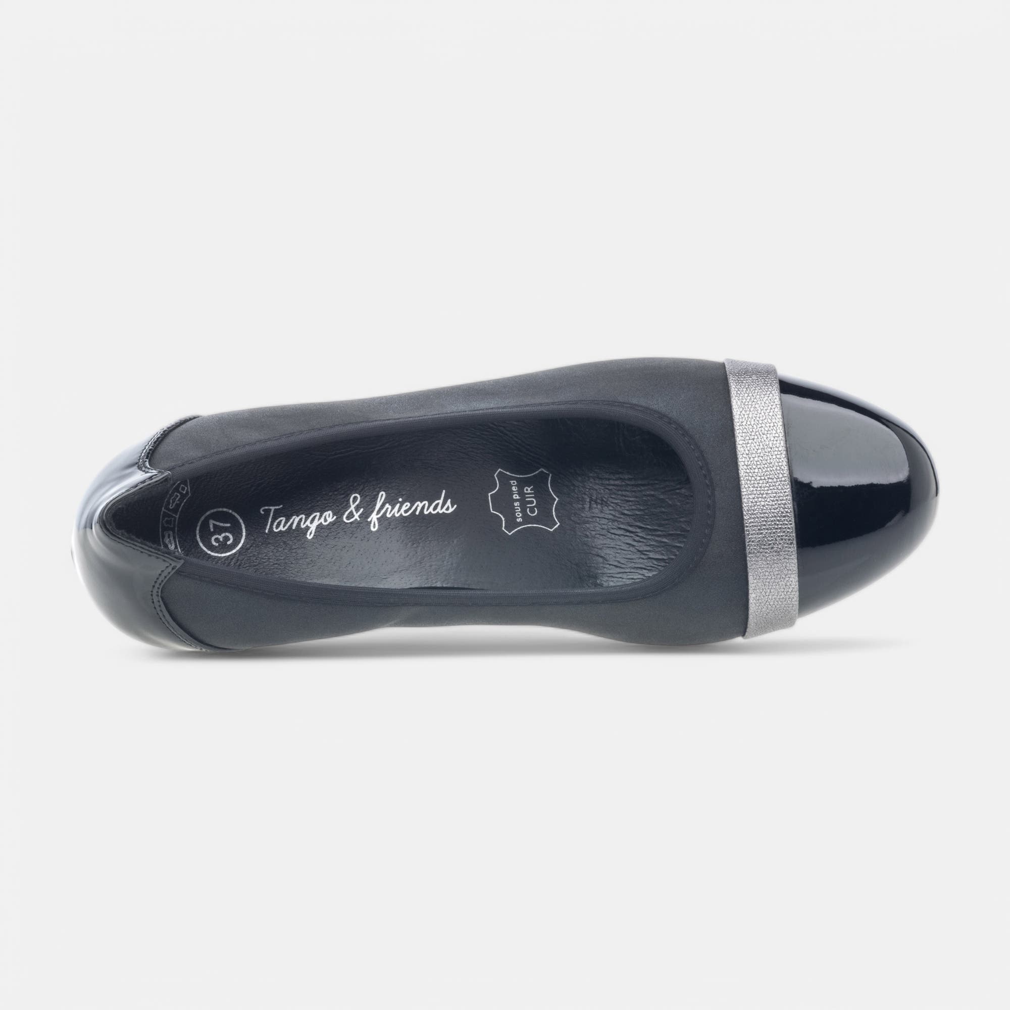 Escarpins pieds sensibles Femme noir