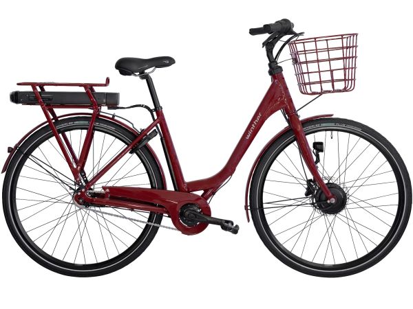Winther Superbe 1 Bordeaux - Elcykel - 2025