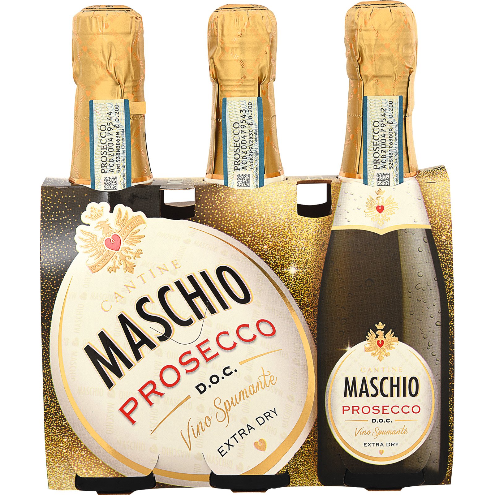 Maschio Prosecco Extra Dry DOC 3 x 20 cl