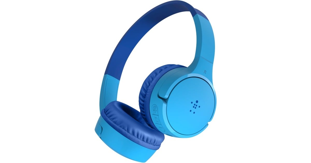 BelkinSOUNDFORM Mini draadloze hoofdtelefoon voor kinderen on-ear   (Lichtblauw/donkerblauw, Bluetooth)