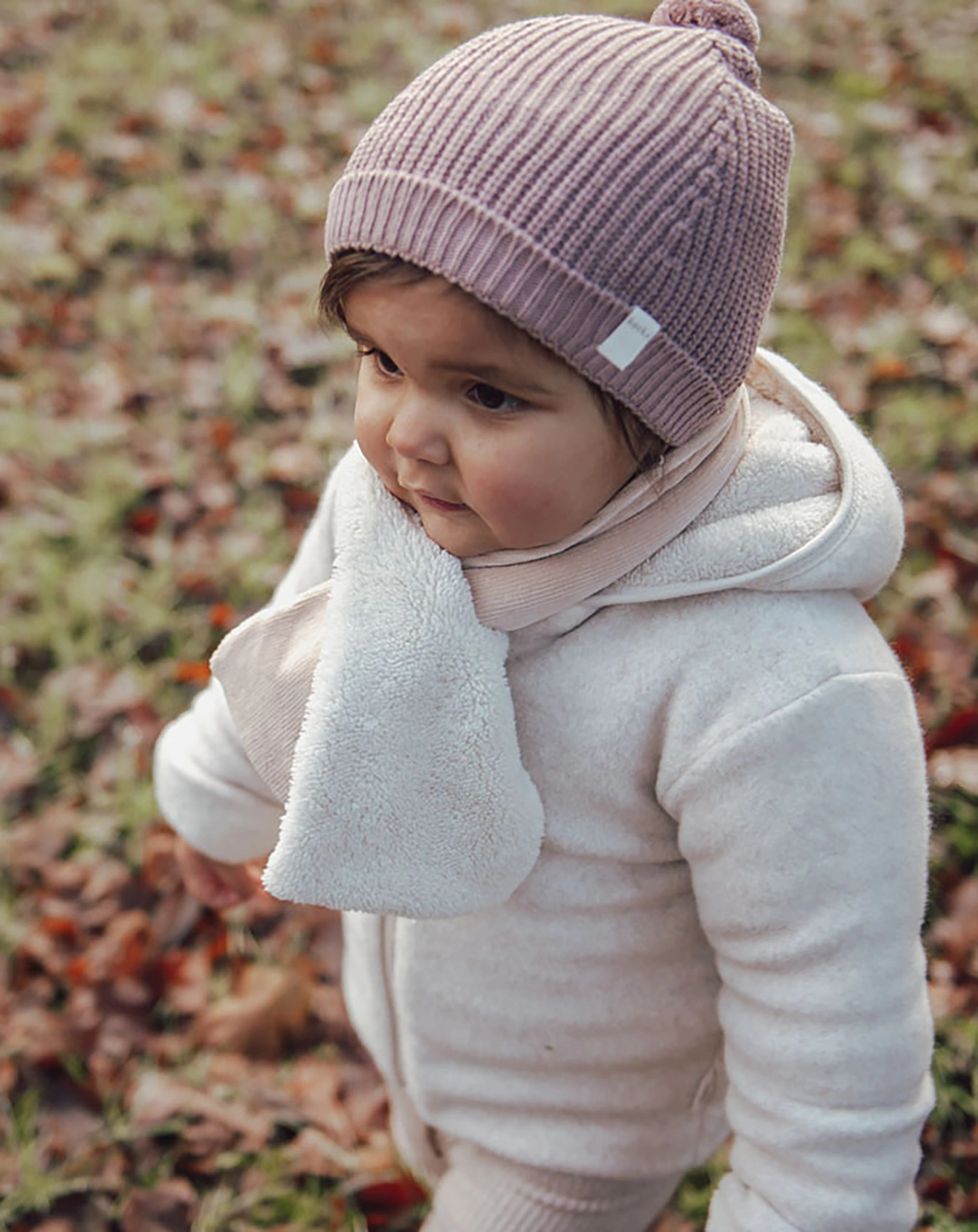 Wende-Babyjacke DENVER in nougat