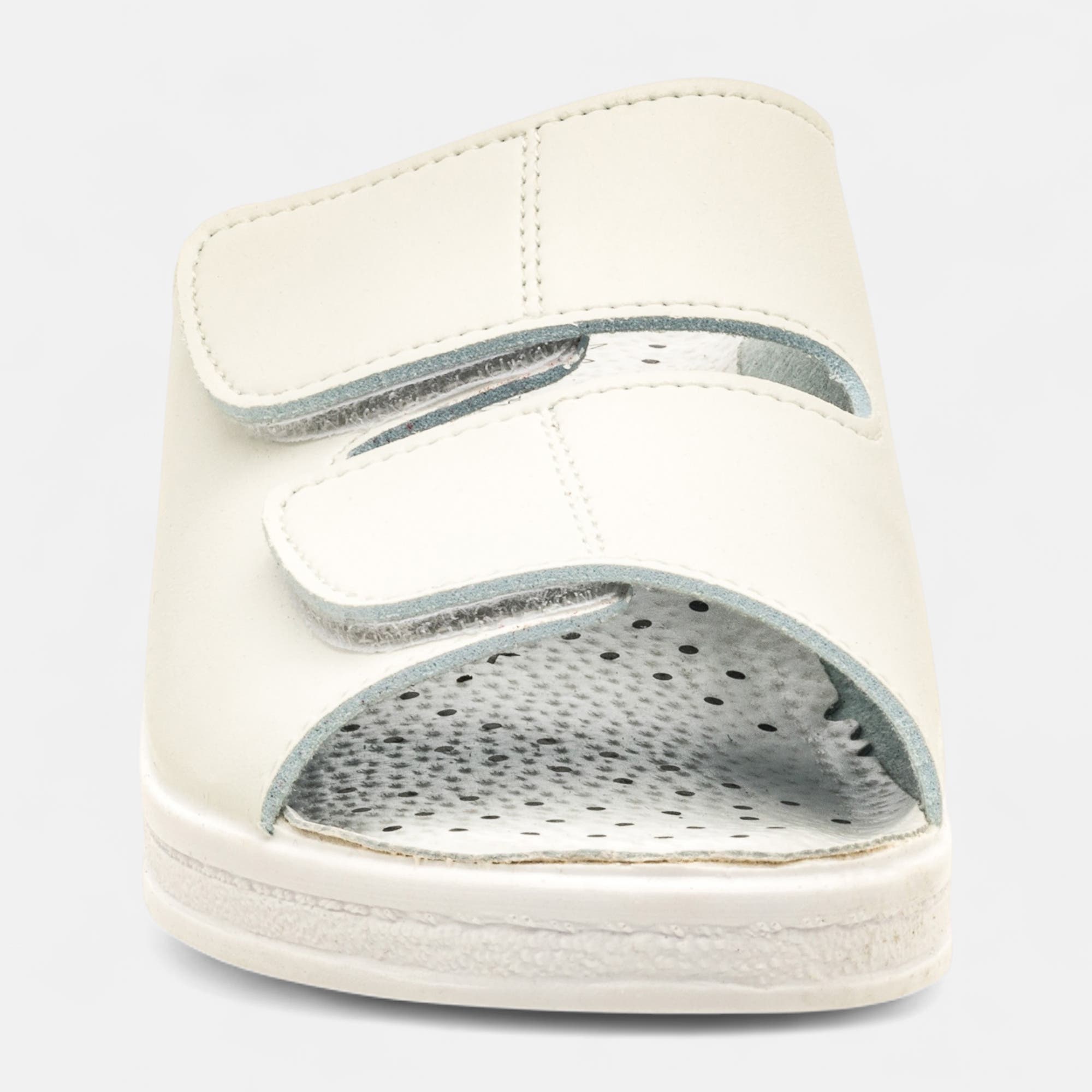 Nu-pieds confort Femme blanc