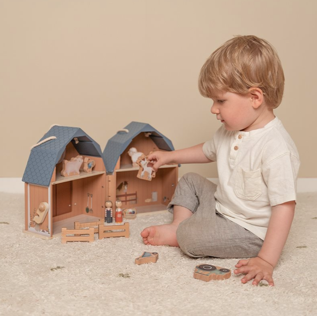 Little Dutch Little Dutch poppenhuis  Little Farm FSC