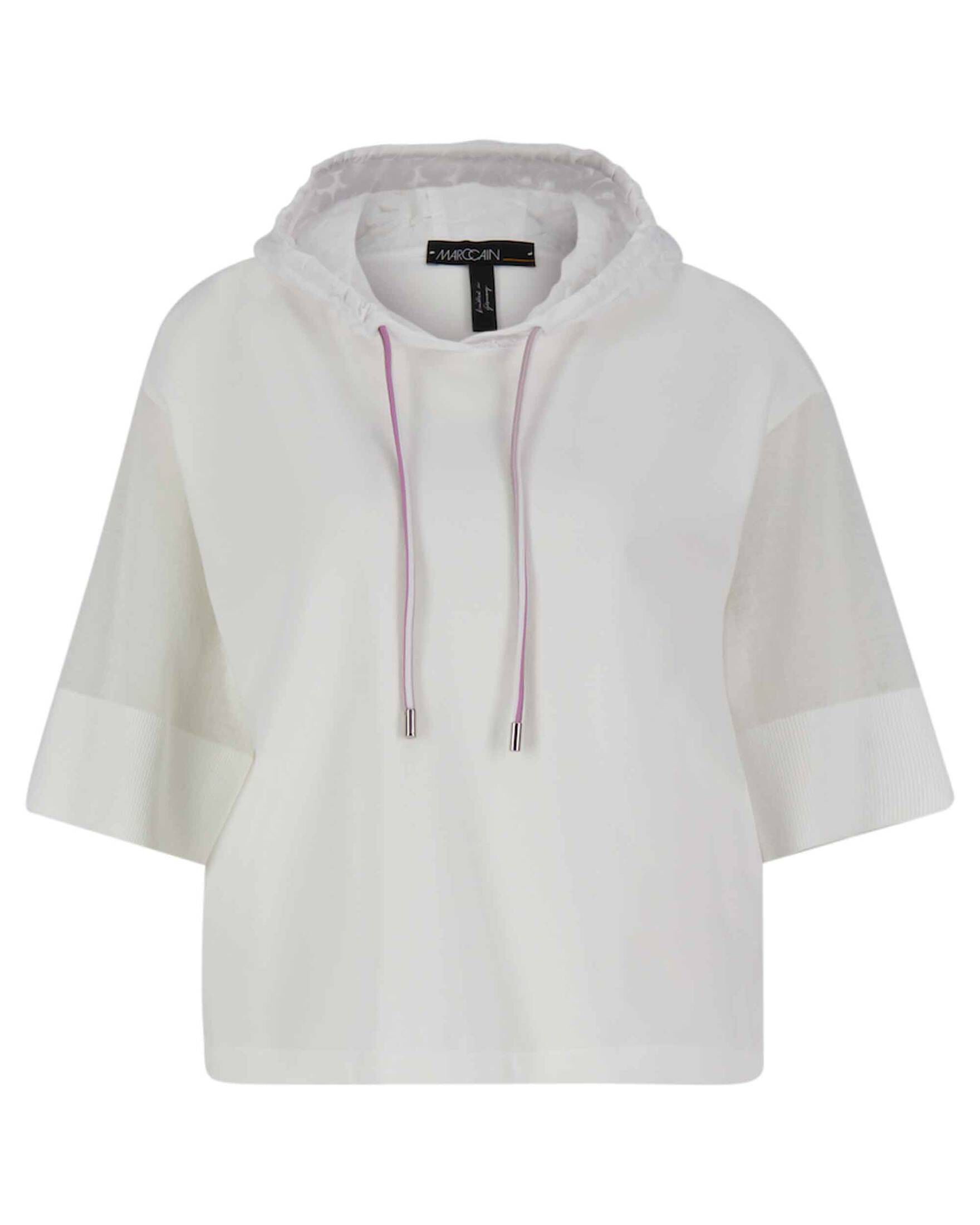 Marc Cain| Damen Pullover mit Kapuze 3/4-Arm