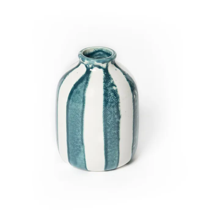 Maison Sarah Lavoine Vase décoratif Riviera | Bleu Sarah