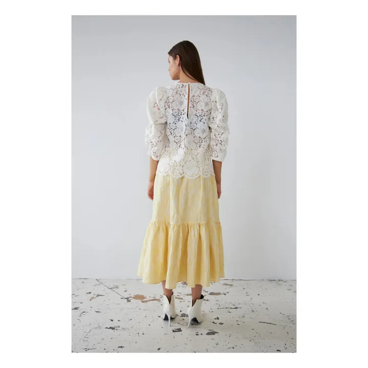 Stella Nova Blouse Dentelle | Ecru