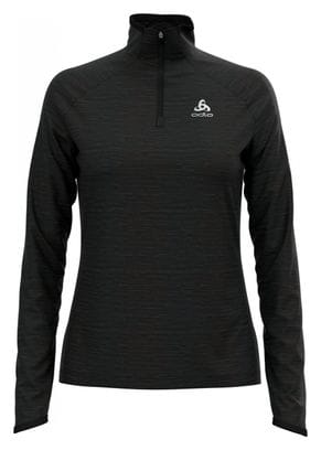 Pull 1/2 Zip Femme Odlo Millennium Element Noir