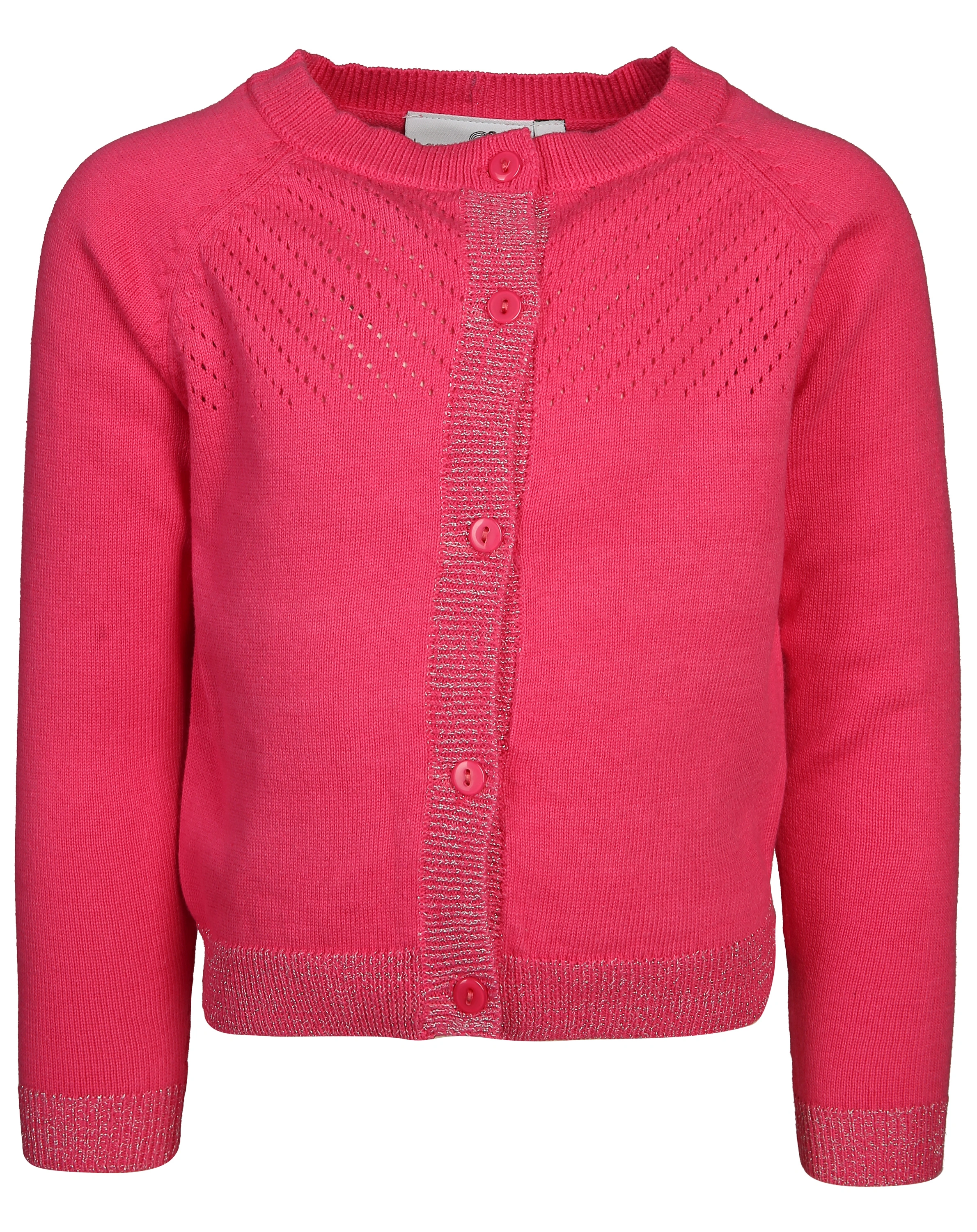 Strickjacke NEELE mit Glitzer in pink