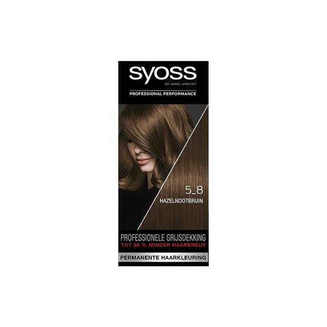 Syoss Color 5-8 Hazelnootbruin/Noisette