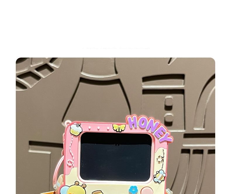 het gebeurt - Mini Cartoon Tekenbord Tas Charm Sleutelhanger
