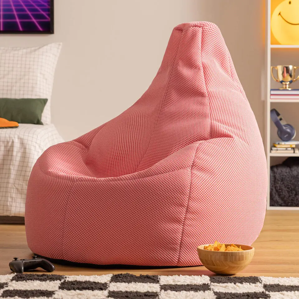 icon - Dalton XL Zitzak Fauteuil - Gaming - Roze