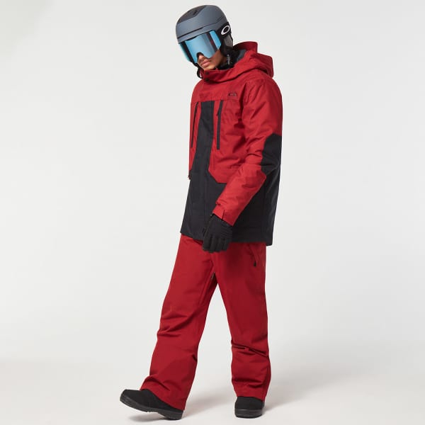 Veste de ski OAKLEY SIERRA INSULATED JKT IRON RED/BLACKOUT