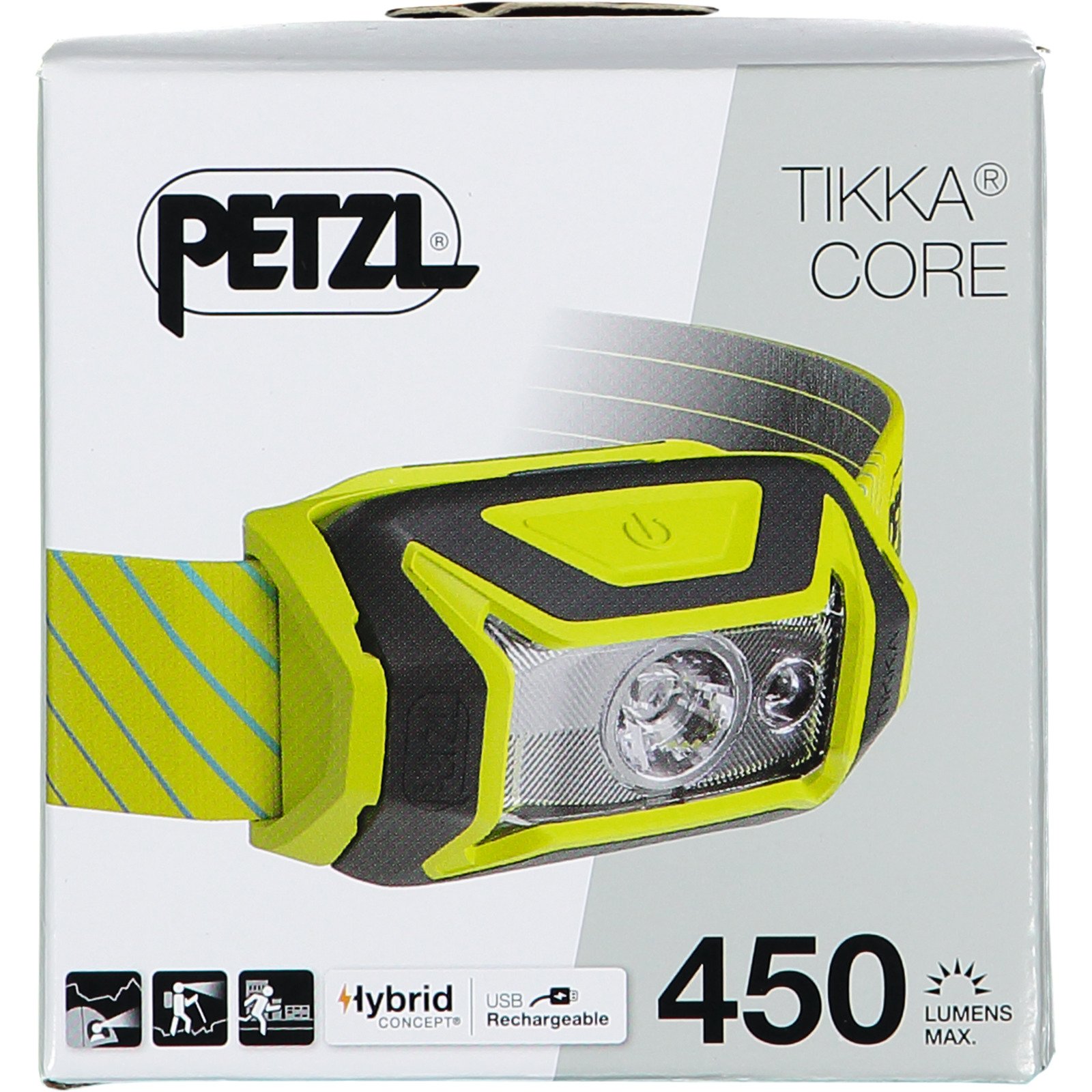 Petzl Stirnlampe Tikka Core 450 Lumen gelb