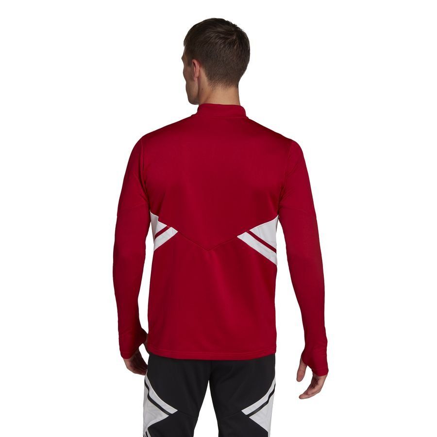 adidas Maillot d'Entraînement Condivo 22 - Rouge/Blanc