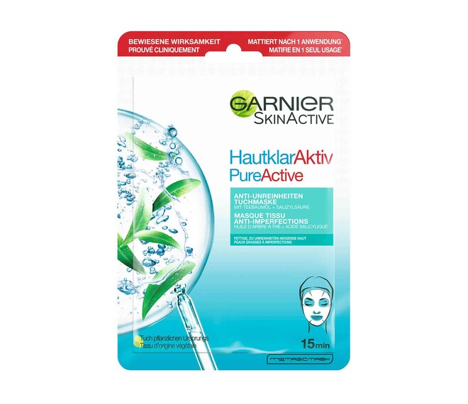 Garnier Skin Active Anti-Unreinheiten Tuchmaske