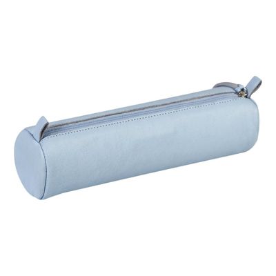 Clairefontaine - Trousse ronde - cuir teinté - disponible dans différentes couleurs