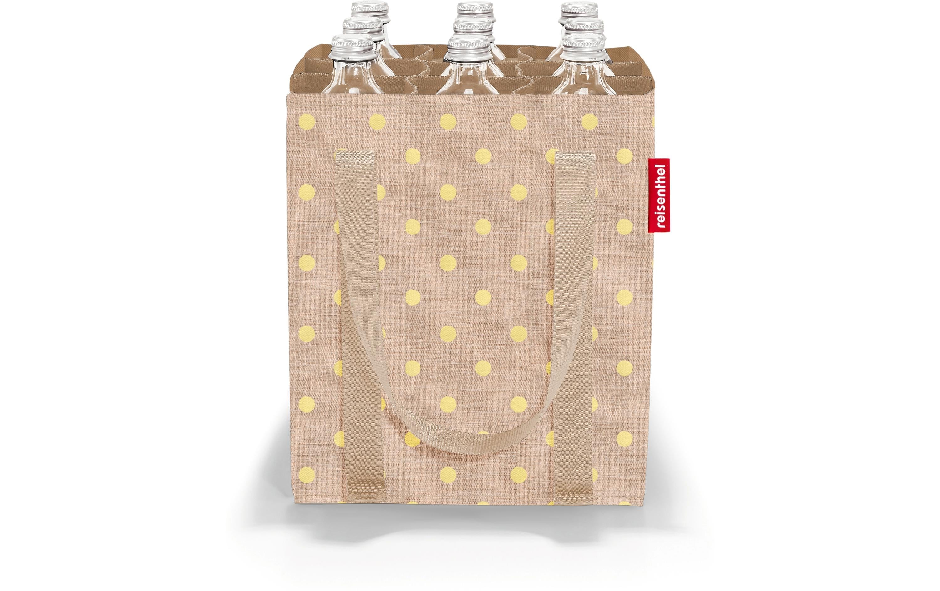 Flaschentasche Metallic Dots CoffeeBottlebag für Wohnbereich und Picknick