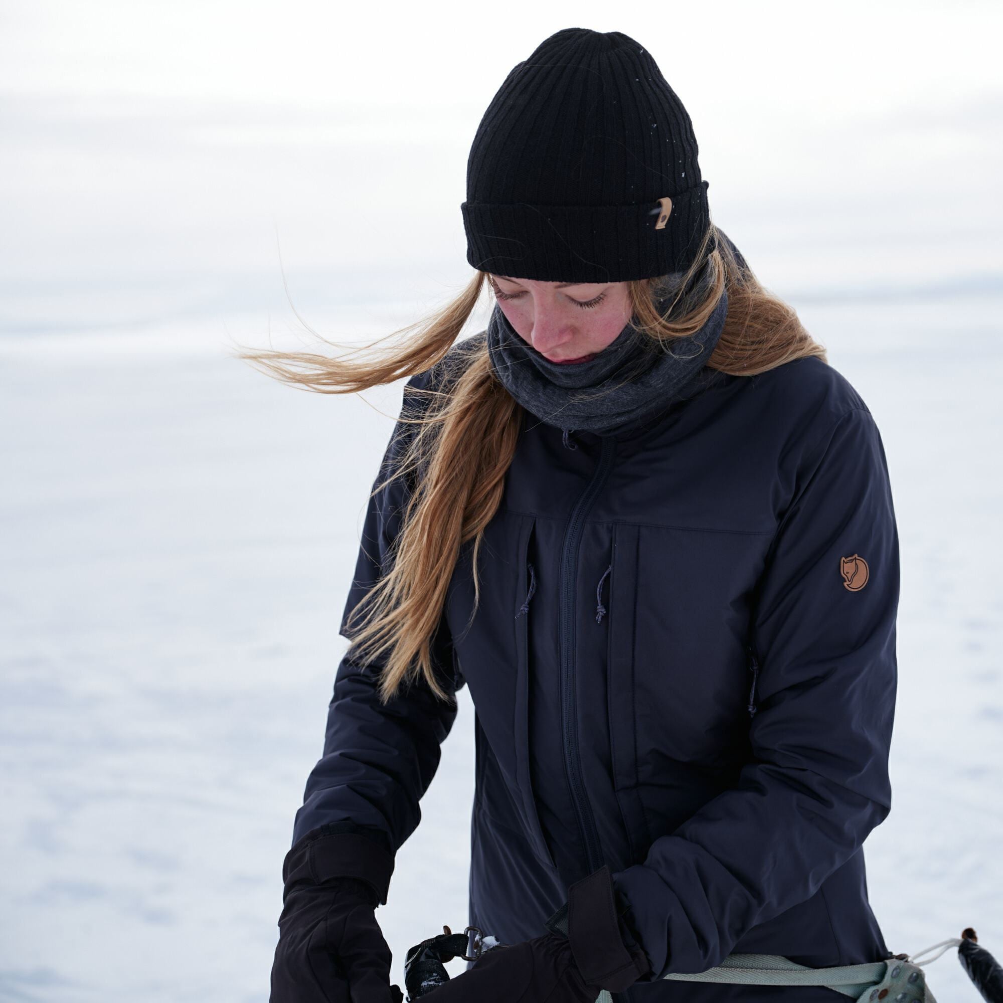 Fjällräven Keb Wool Padded Jacket, Dame<br>Varm lett jakke til fjellvandring