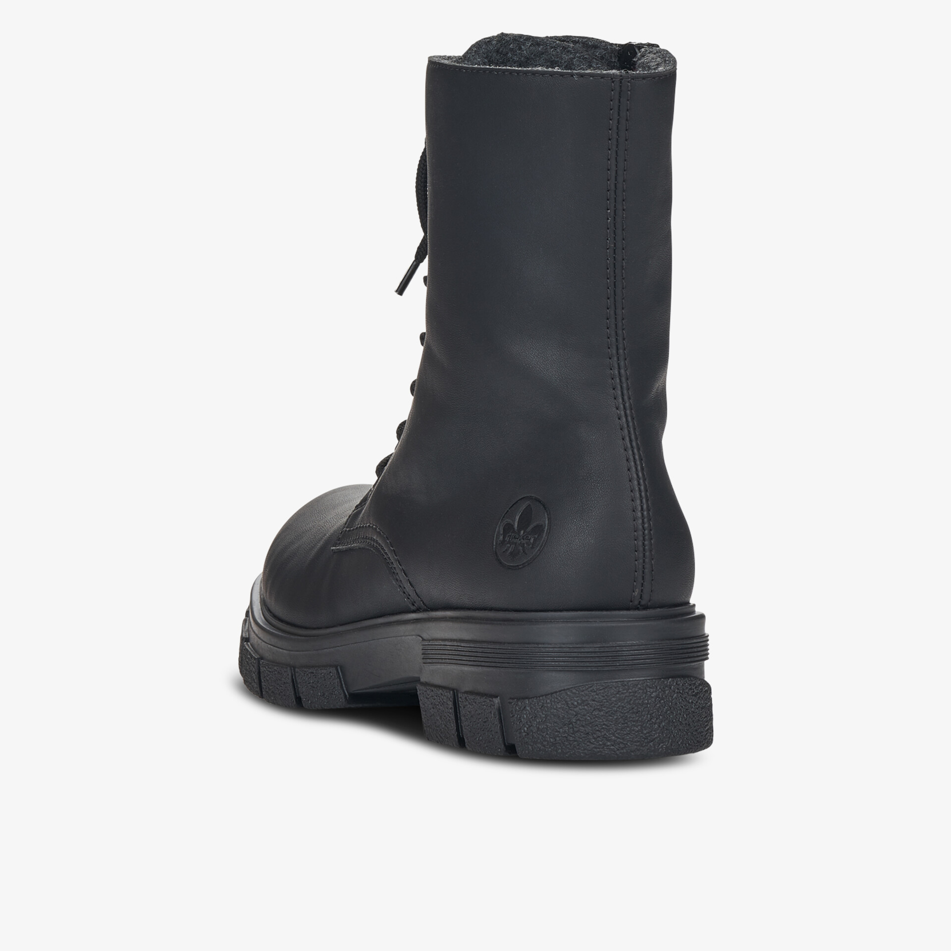 rieker Damen Schnürstiefeletten schwarz