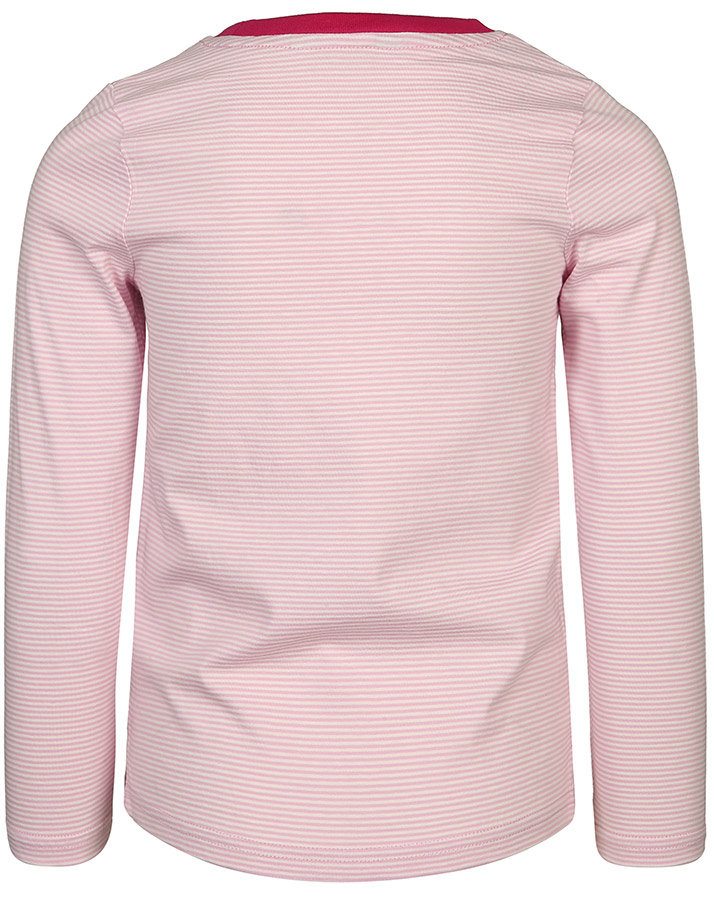 Langarmshirt PASCAL geringelt in pink