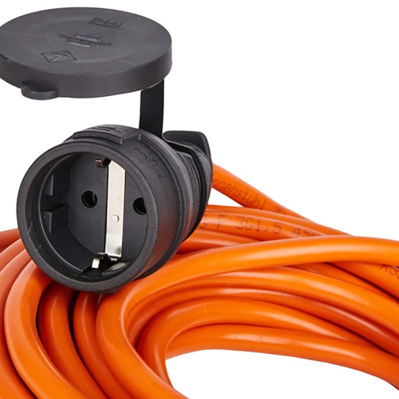 Brennenstuhl Verl Kabel 1161650 verlengsnoer Bremaxx-technologie buitengebruik 25m oranje