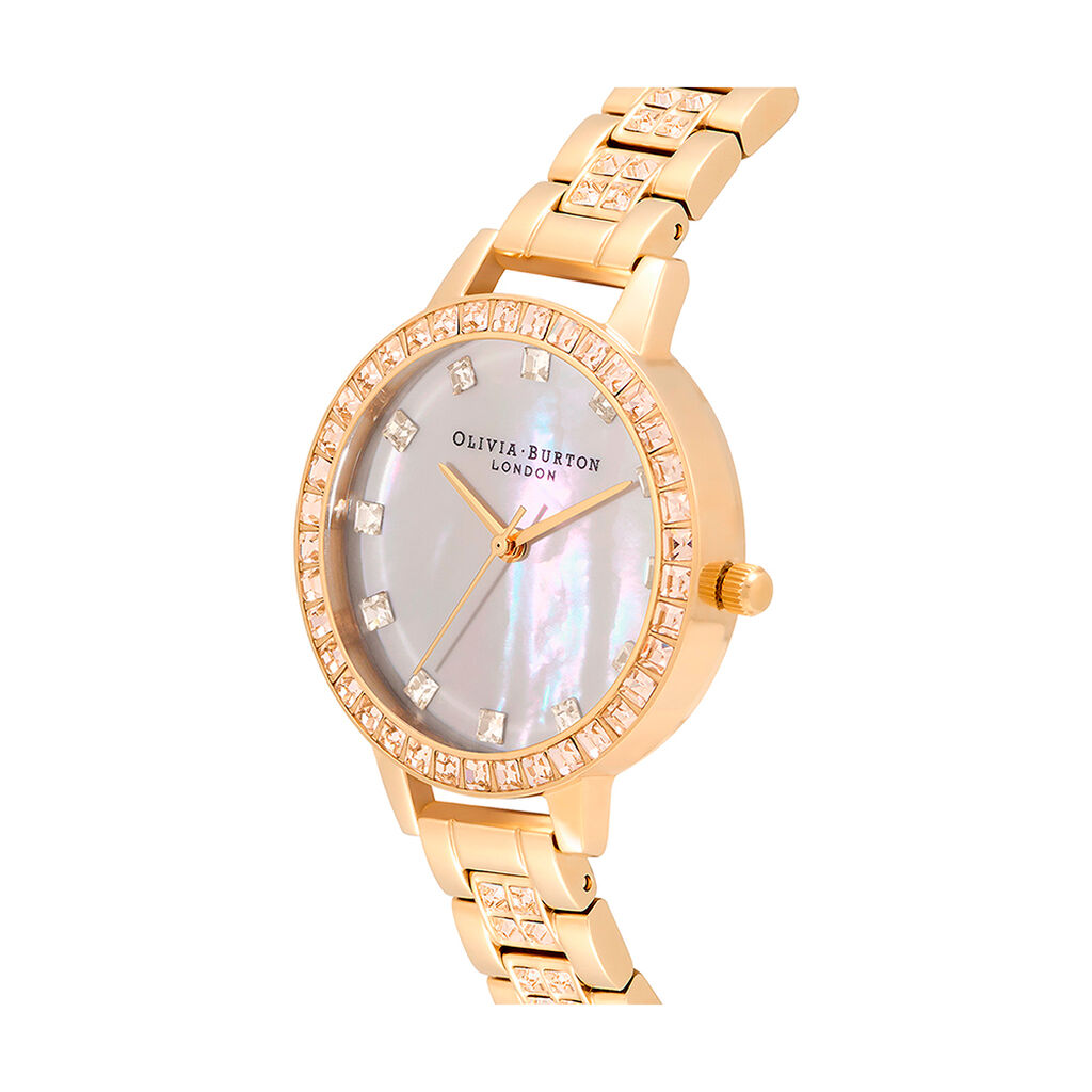 Montre Olivia Burton Treasure Nacre Blanche