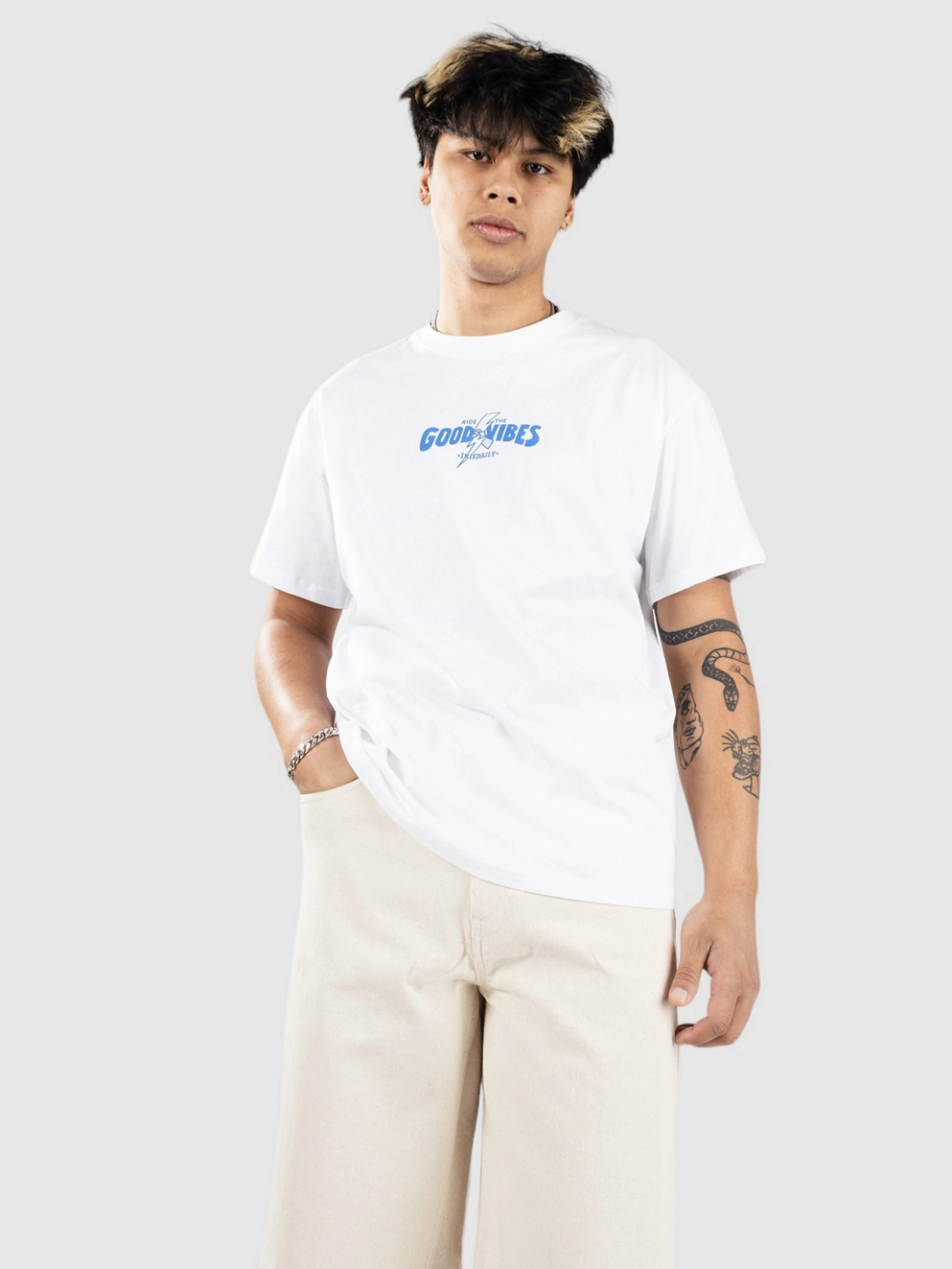 Iriedaily Ride Good T-Shirt white