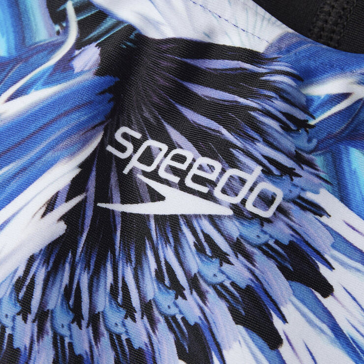 Speedo Splashback badedragt Blå