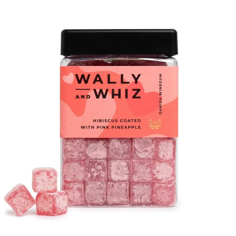 Wally And Whiz Hibiscus med Pink Ananas Cube 240g