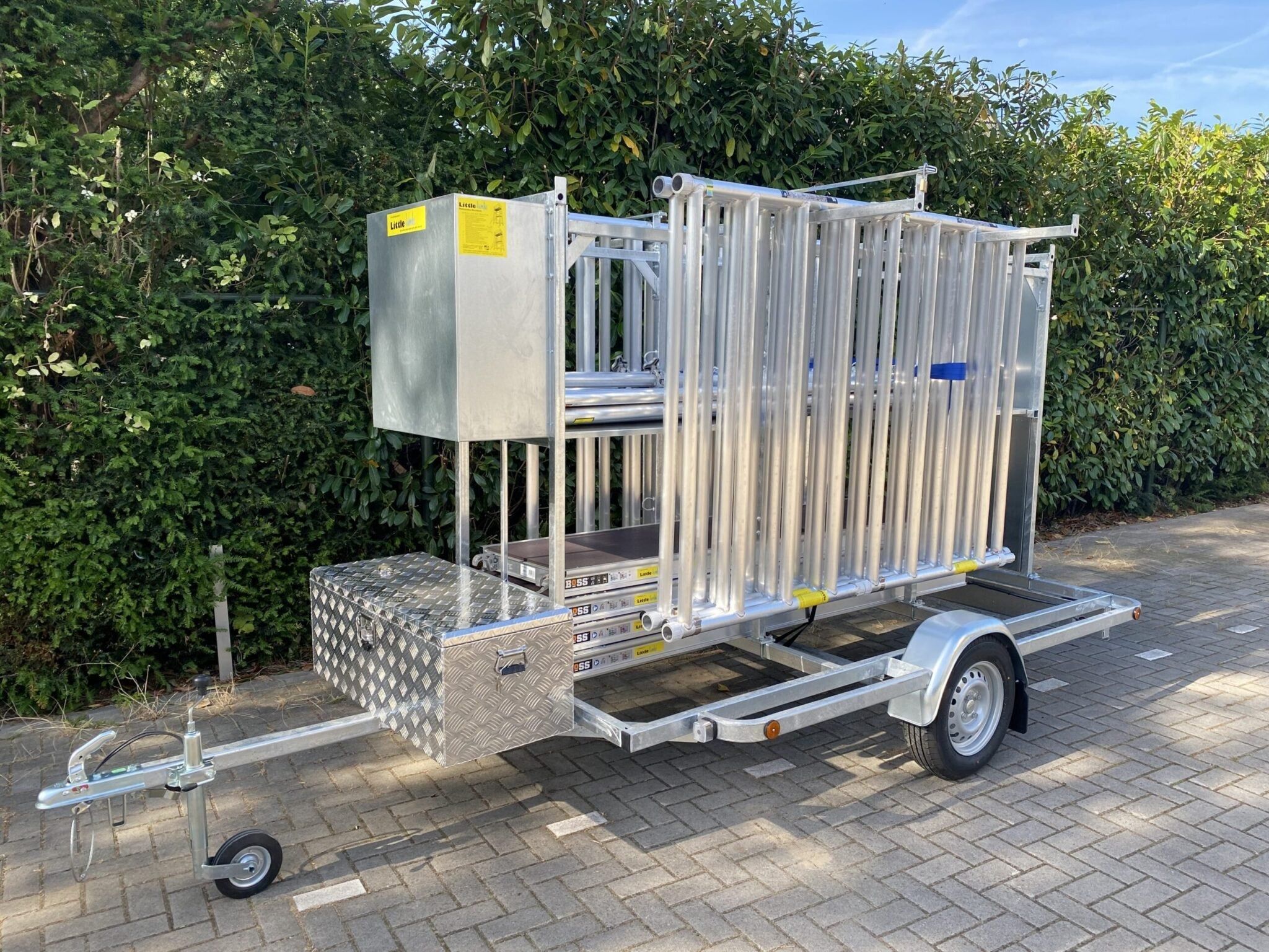 Little Jumbo Steigeraanhangwagen Pro met disseltoolbox - 313895050