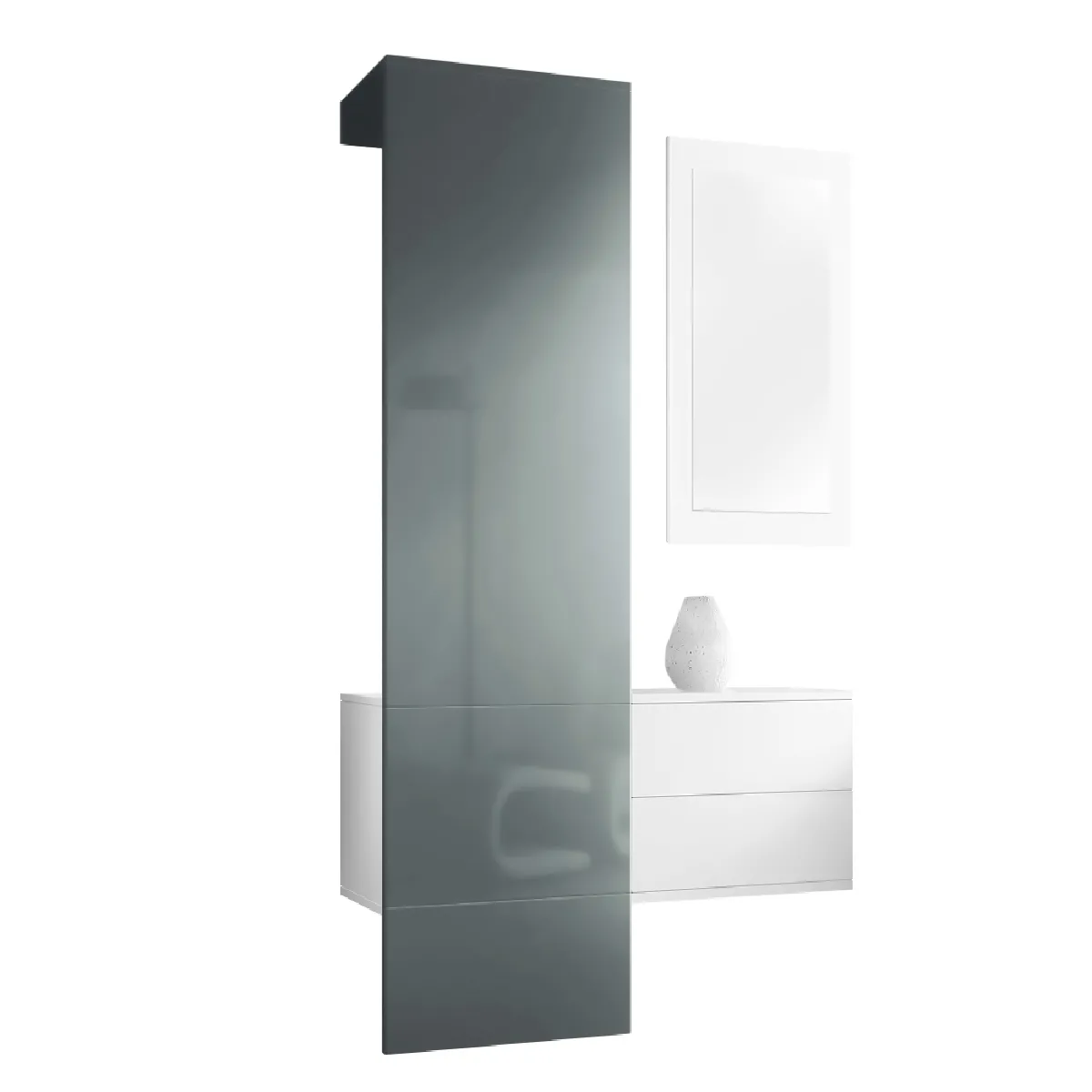 MPC Vestiaire Blanc/Gris
