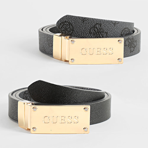 Ceinture Femme Réversible BW7869 Gris Anthracite