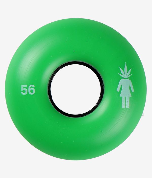 Girl Smoke Session Cruiser Rollen (green) 56mm 80A 4er Pack