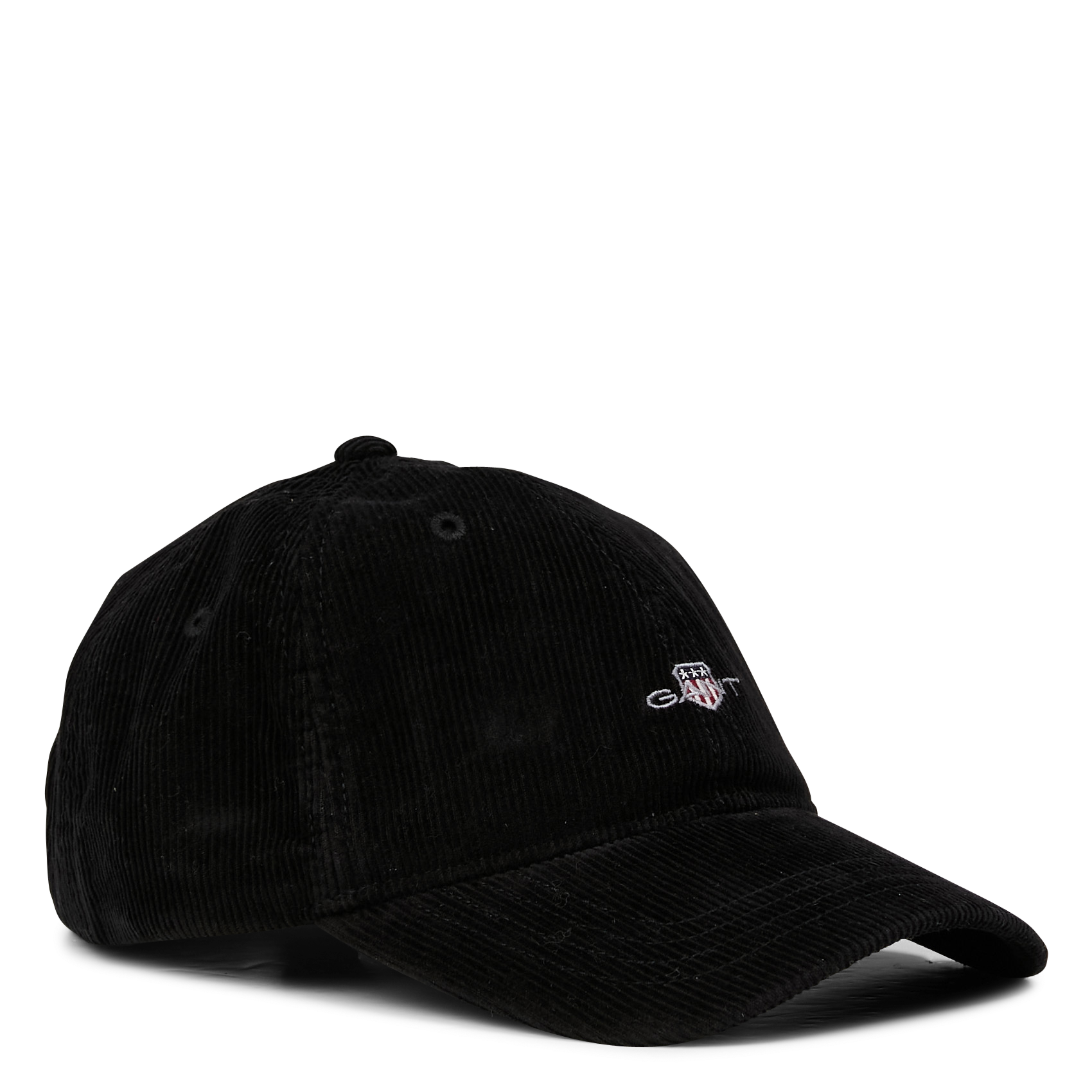 Casquette en velours côtelé | Noir