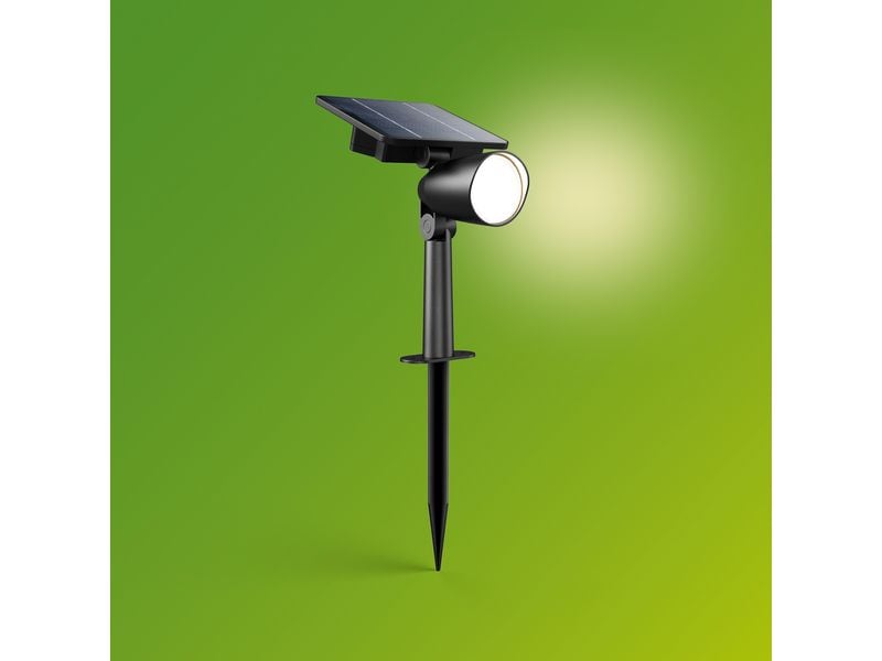 Philips Ashlyn Wand-Spiess Solar 2700K Wand- und Sockelspiessleuchte