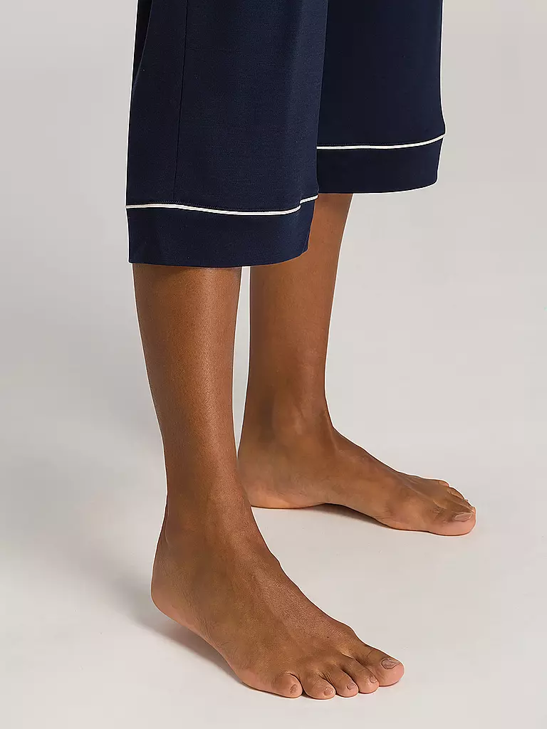 HANRO Pyjama dunkelblau