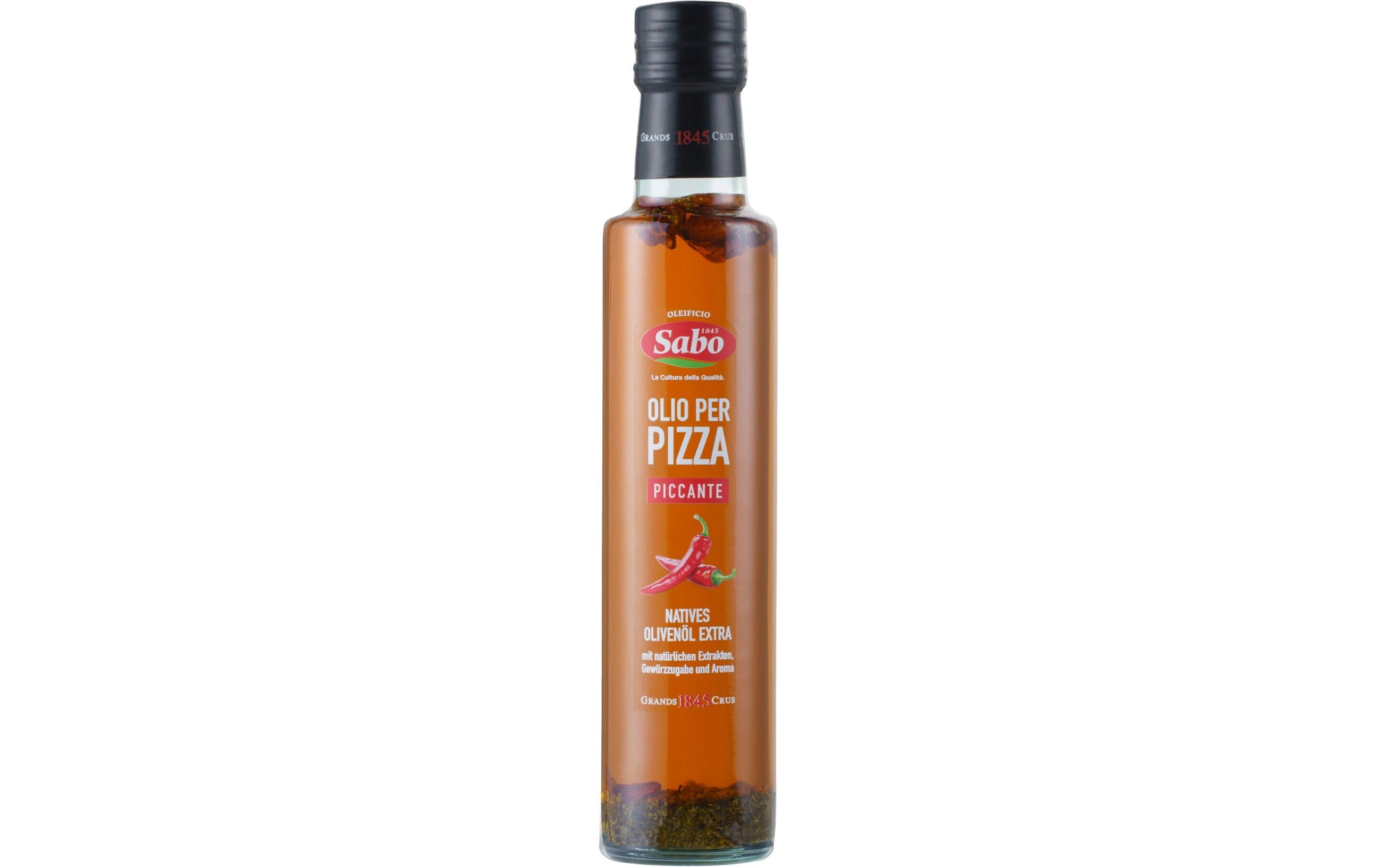Pizzaöl scharf Grands Crus 250 mlNatives Olivenöl Extra für Pizza