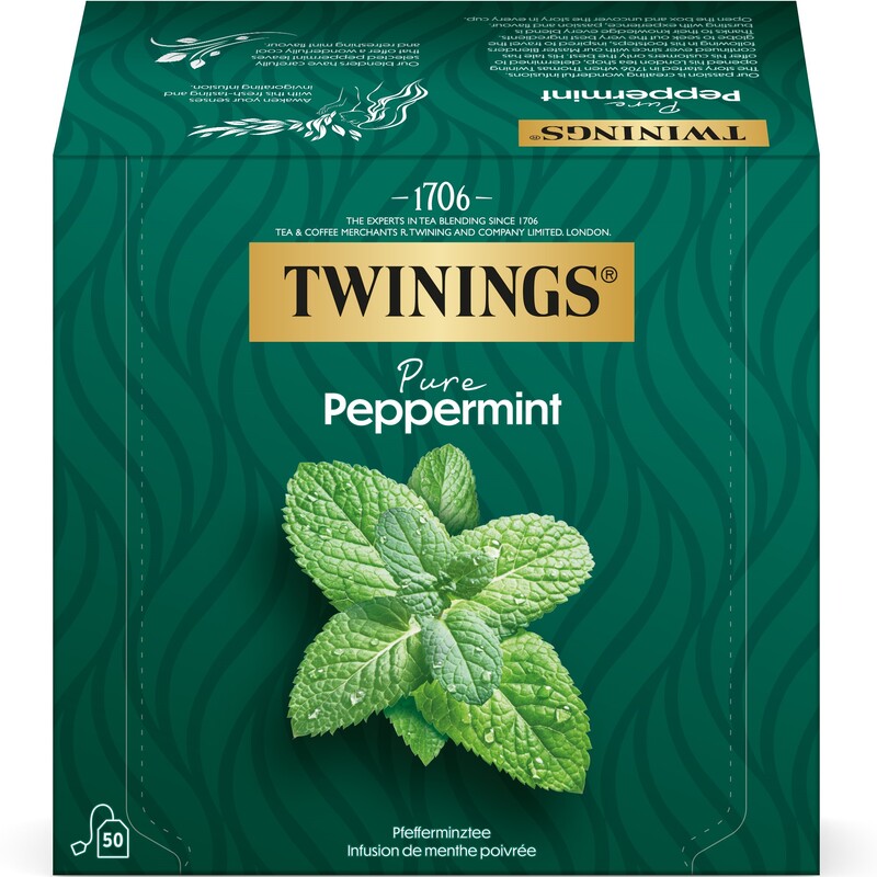 Twinings Tee Pfefferminze, 50 Stück
