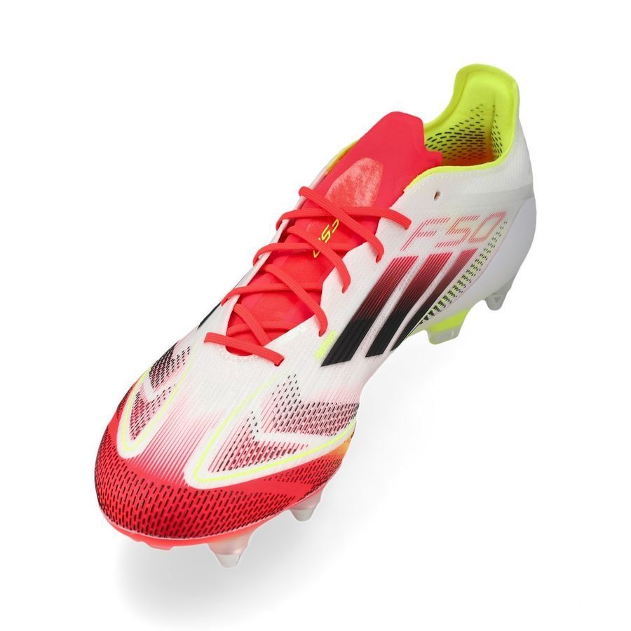 adidas F50 Elite SG Pure Victory - Blanc/Noir/Jaune