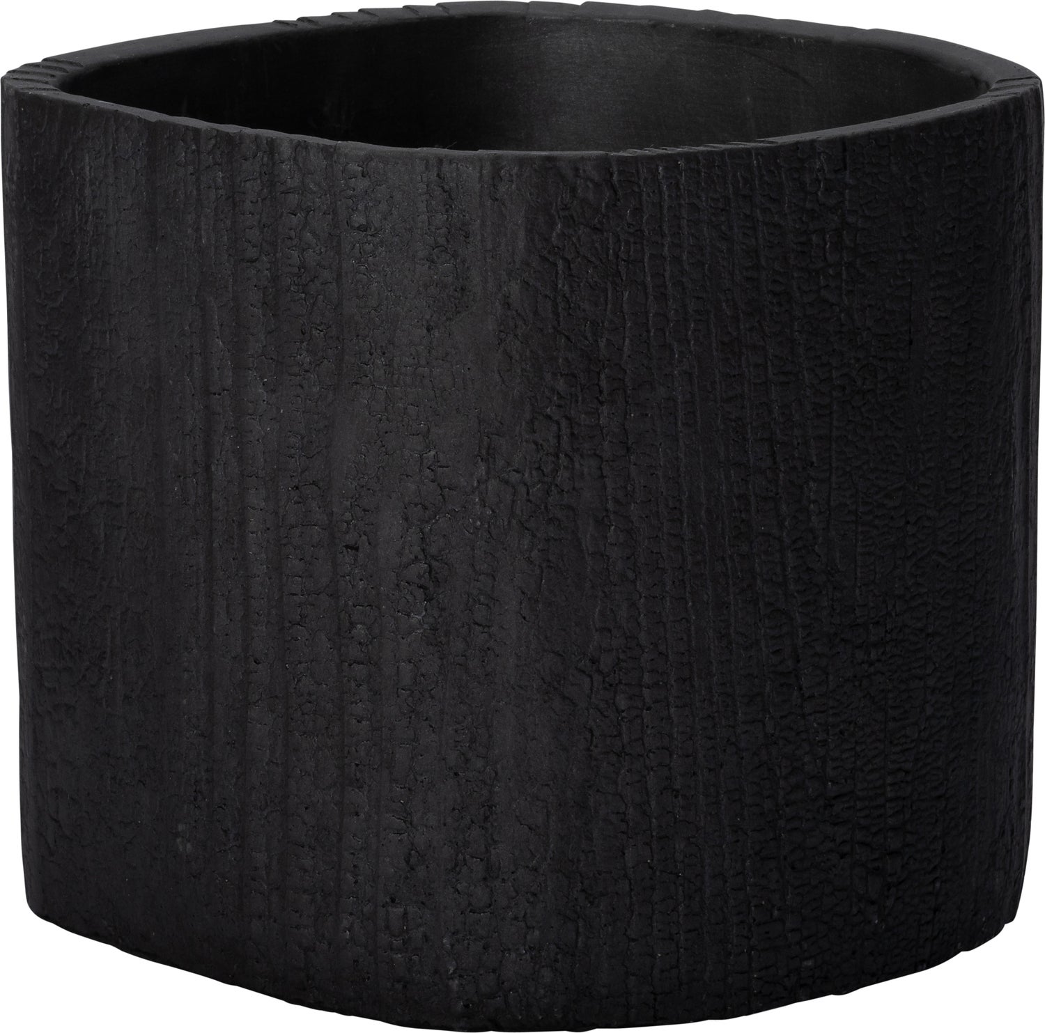 Intratuin bloempot Svea zwart D 22,5 H 21 cm