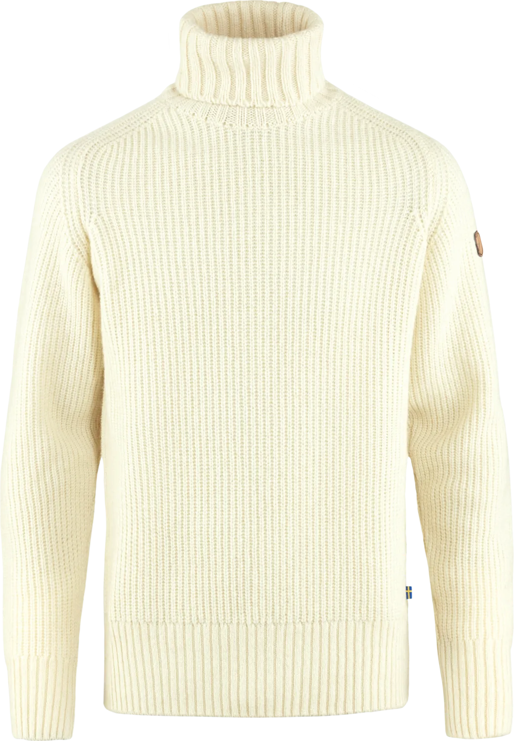 Fjällräven Men's Övik Roller Neck Sweater Chalk White
